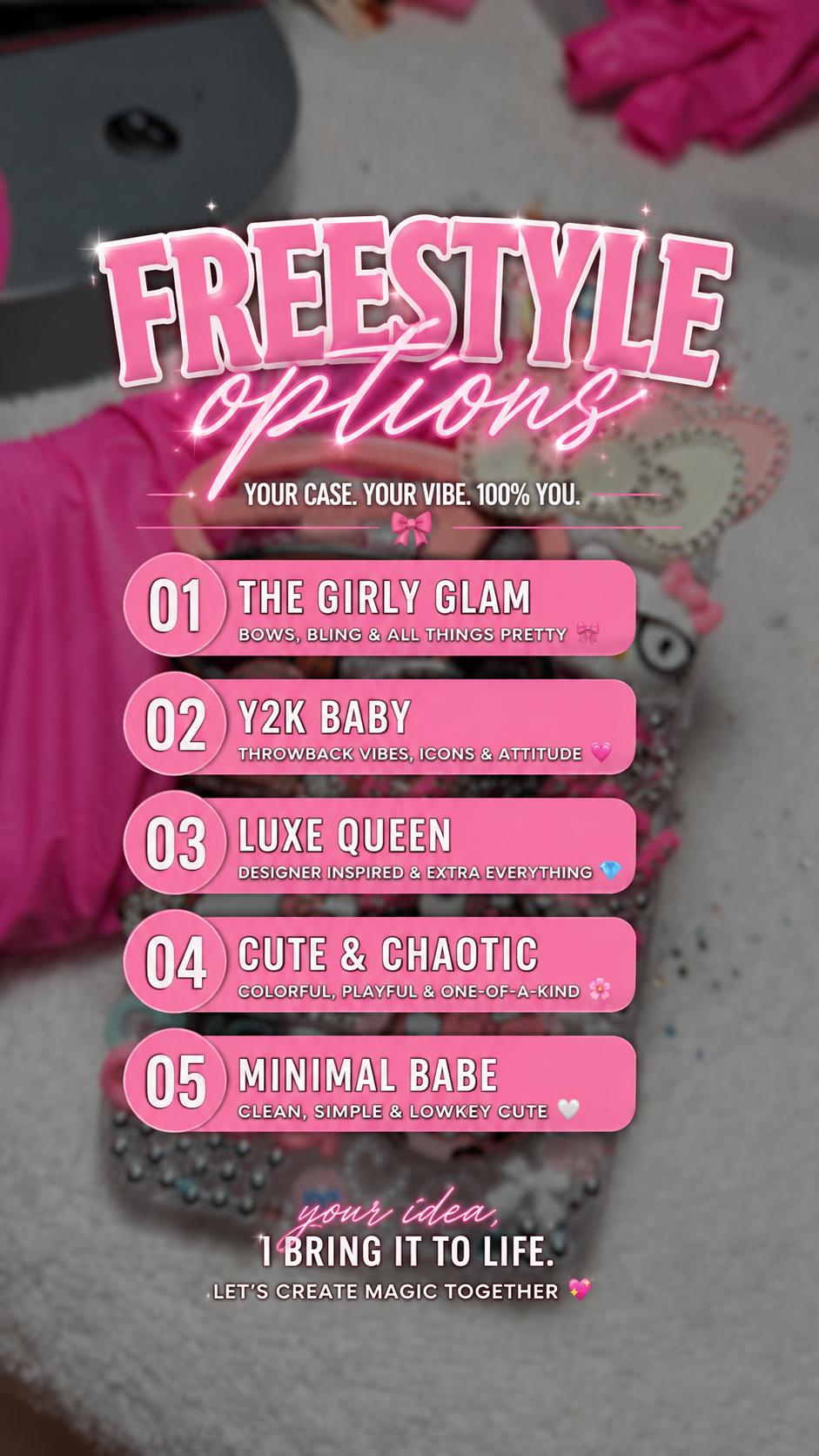 FREESTYLE CASE! ( recommended)